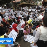 اعتراض پناهجویان افغانستانی در اندونزی اعتراض پناهجویان افغانستانی در اندونزی